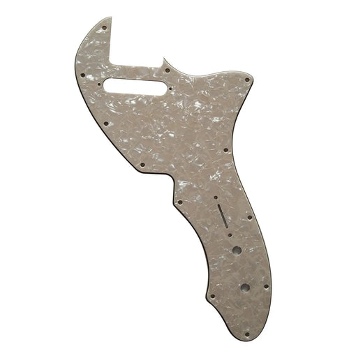 69' Telecaster Thinline Reissue Pickguard – 20+ Colors 4-Ply Parchment Pearl - Ploutone