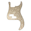 Precision Bass Pickguard - 13-Hole Fits Fender 4-String USA/MIM P-Bass - 4-Ply Parchment Pearl Default Title - Ploutone