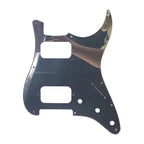 11-Hole HH Strat Pickguard (Round Corners) - 20+ Colors 1-Ply Mirror - Ploutone