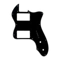 72' Thinline Telecaster Pickguard – 20+ Colors 3-Ply Black - Ploutone