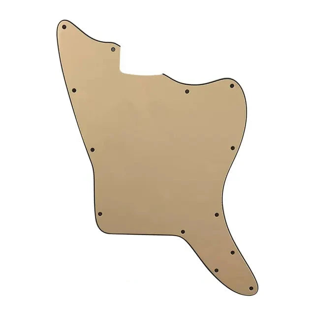 Jazzmaster Pickguard Blank 13-Hole - 3-Ply Cream Pickguards from Ploutone