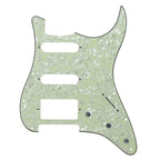 11-Hole HSS Strat Pickguard - Multiple Colors 4-Ply Mint Green Pearl - Ploutone