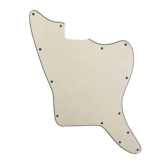 Jazzmaster Pickguard Blank 13-Hole - 3-Ply Parchment - Ploutone