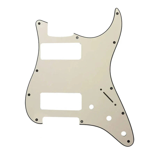 11-Hole Dual P90 Strat Pickguard - 25+ Colors  from Ploutone