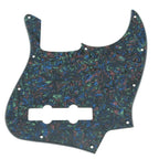 10-Hole Jazz Bass Pickguard (4-String) - Abalone Pearl - Ploutone