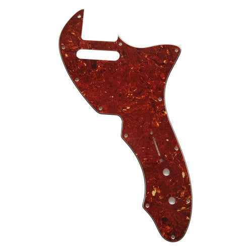 69' Telecaster Thinline Reissue Pickguard – 20+ Colors 4-Ply Red Tortoise - Ploutone
