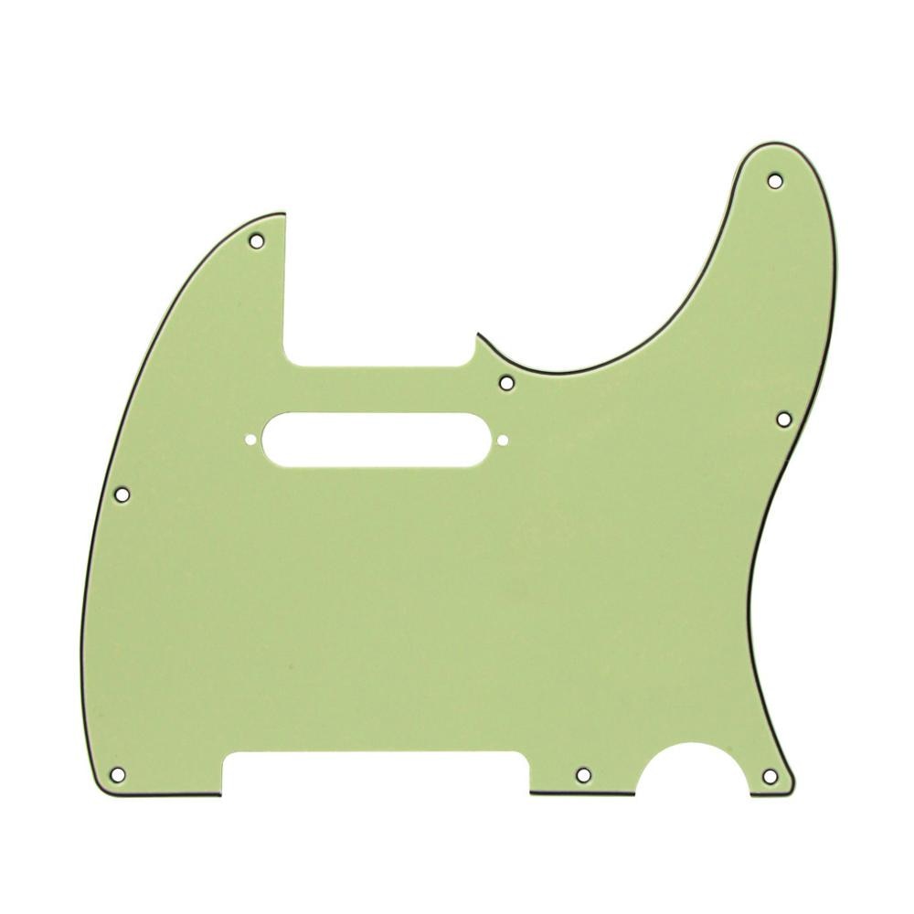 8-Hole Telecaster Pickguard - 3-Ply Mint Green Default Title - Ploutone