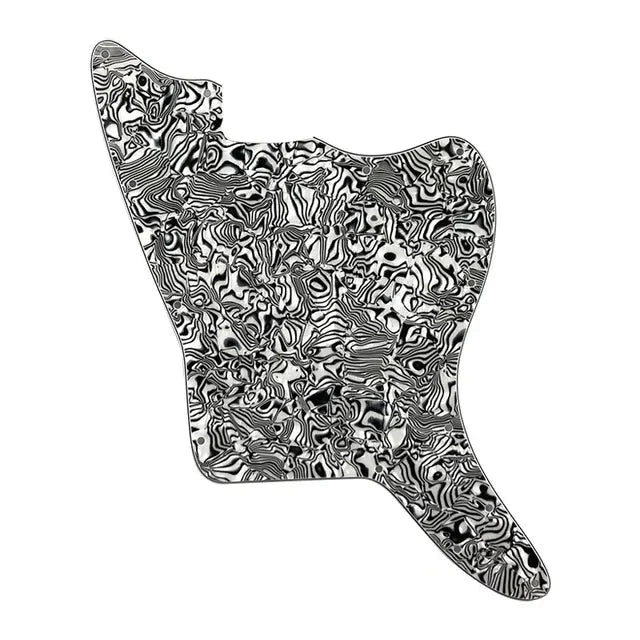 Jazzmaster Pickguard Blank 13-Hole - White Pearl Shell Pickguards from Ploutone