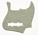 10-Hole Jazz Bass Pickguard (4-String) - Aged Pearl - Ploutone