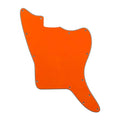 Jazzmaster Pickguard Blank 13-Hole - 4-Ply Orange - Ploutone