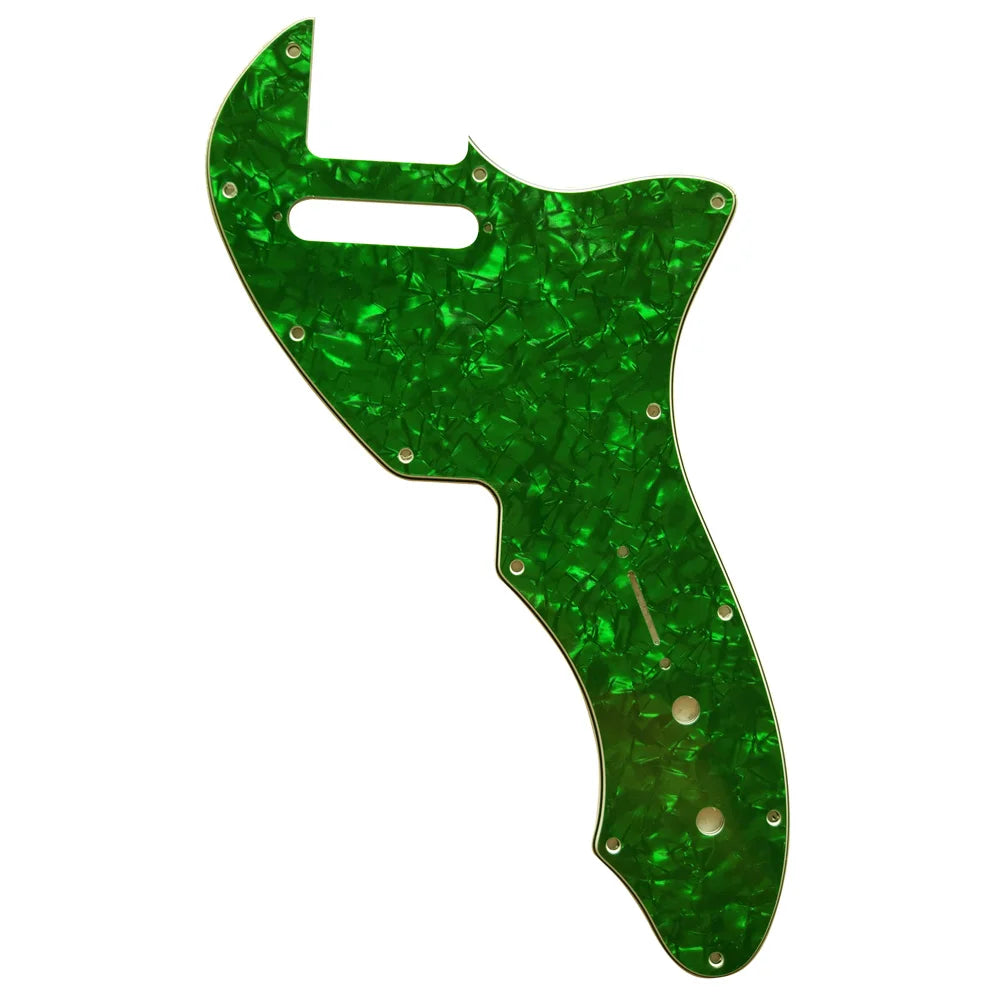 69' Telecaster Thinline Reissue Pickguard - 4-Ply Green Pearl - Ploutone