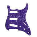 11-Hole Strat Pickguard SSS - Purple Pearl Default Title - Ploutone