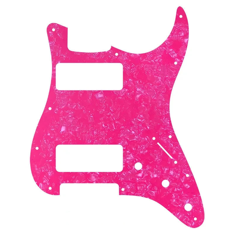 11-Hole Dual P90 Strat Pickguard - 25+ Colors  from Ploutone