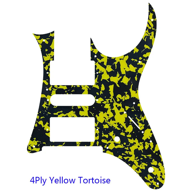 Ibanez RG750 Pickguard - 4-Ply Yellow Tortoise RG750 Pickguards from Ploutone