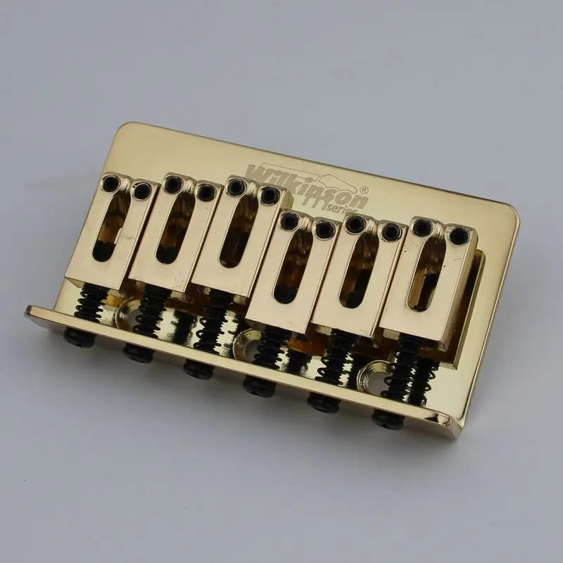 Wilkinson WOF01 Hardtail Bridge for Stratocasters Gold - Ploutone