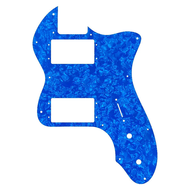 72' Thinline Telecaster Pickguard - 4-Ply Dark Blue Pearl Pickguards from Ploutone