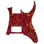 Ibanez RG350EX (H) Pickguard - 4-Ply Red Tortoise RG350EX Pickguards from Ploutone