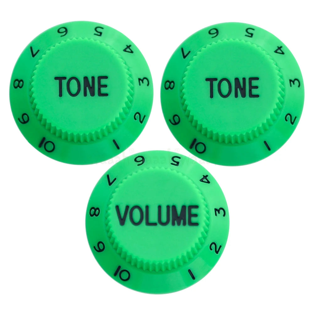 Electric Guitar Control Knobs, 24 Spline Imperial - Multiple Colors Knobs from Ploutone