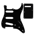 11-Hole SSS Strat Pickguard and Matching Back Plate - 20+ Colors - Ploutone