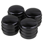 Chrome Alloy Guitar Knobs, 18 Spline Metric 6mm - Silver - Ploutone