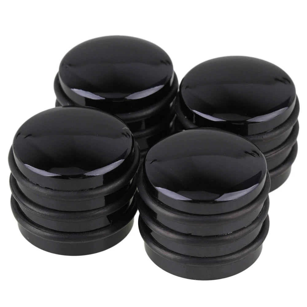 Chrome Alloy Guitar Knobs, 18 Spline Metric 6mm - Silver - Ploutone