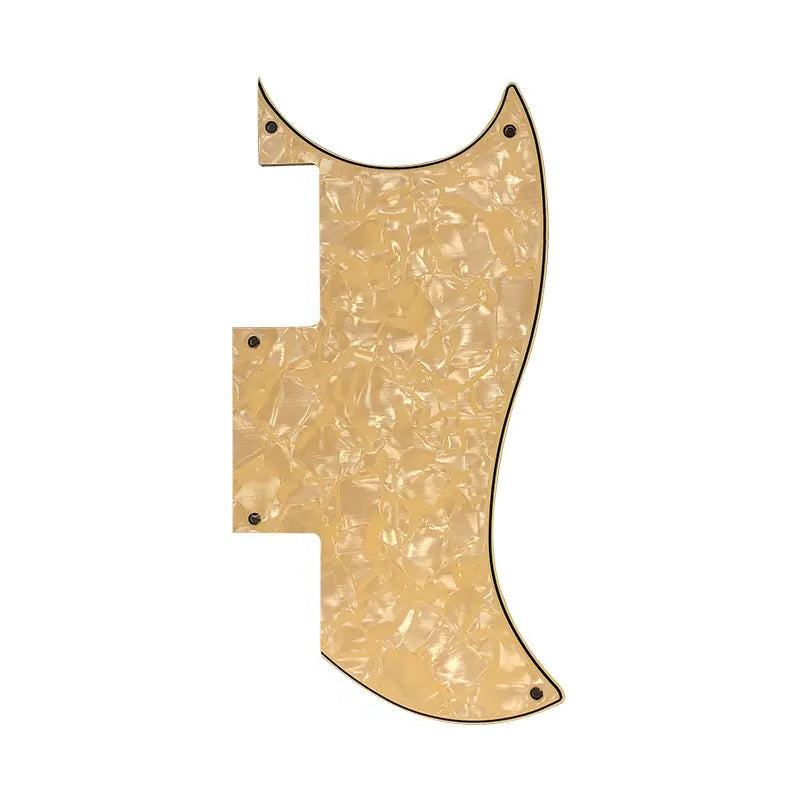 Epiphone SG Special Pickguard - 30+ Colors 4-Ply Cream Pearl - Ploutone