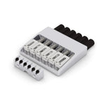 Hipshot 6-String Headless Fixed Bridge Chrome Lowpro - Ploutone