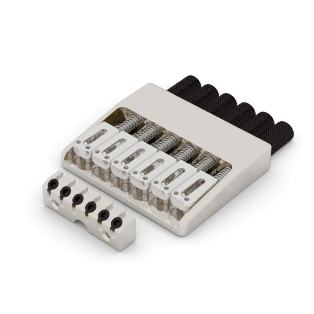 Hipshot 6-String Headless Fixed Bridge Nickel Lowpro - Ploutone