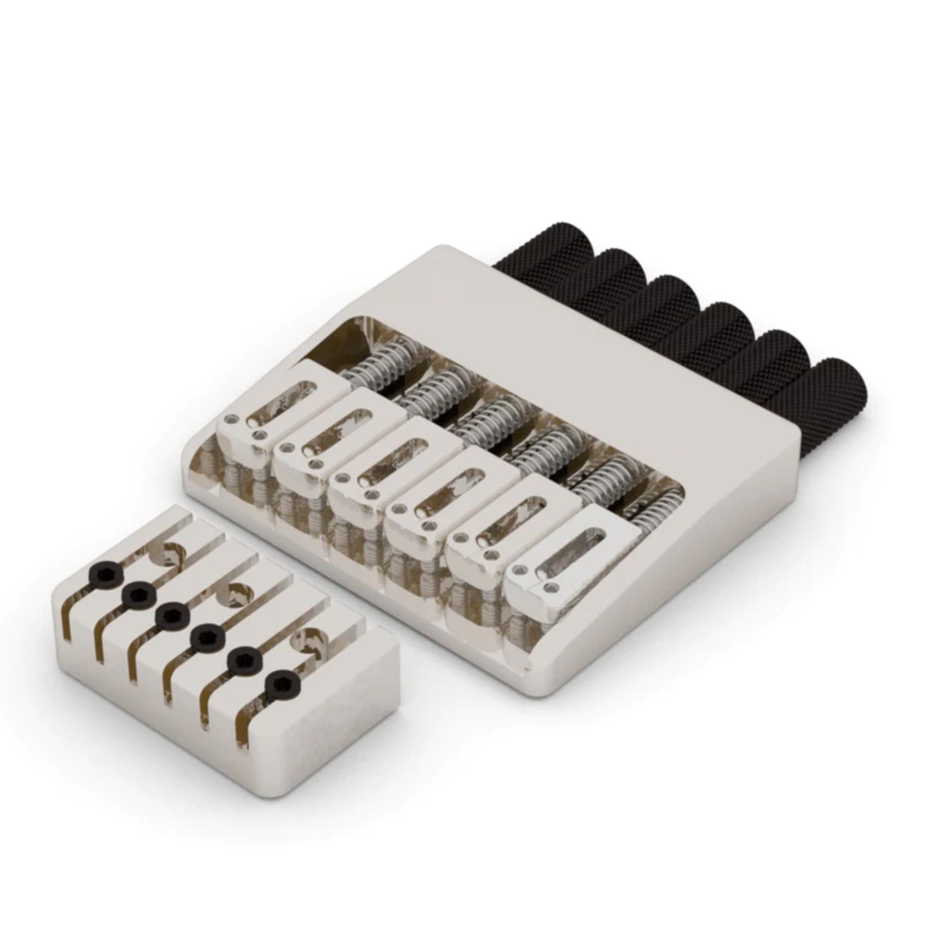 Hipshot 6-String Headless Fixed Bridge Nickel Standard - Ploutone