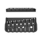 Hipshot 7-String Fixed Guitar Bridge Black - Ploutone