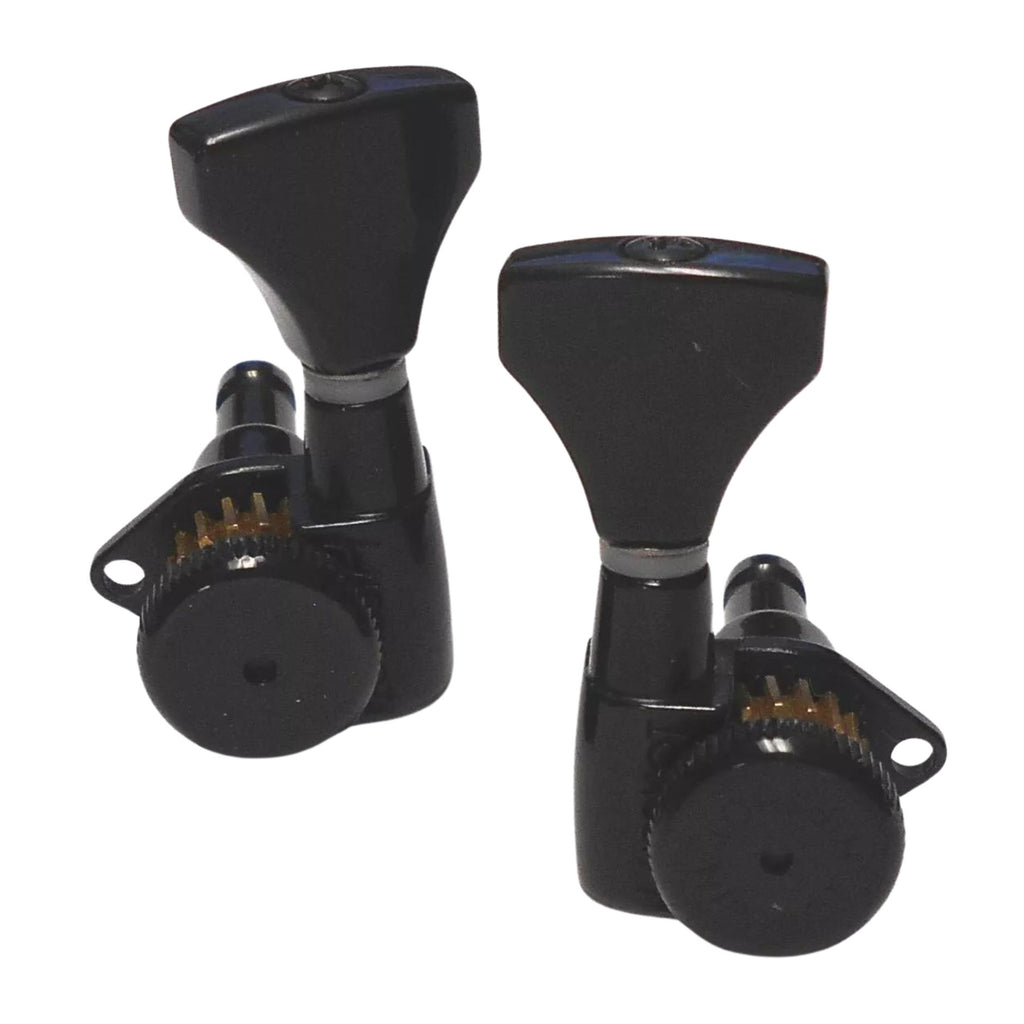 hipshot open gear locking tuners Hipshot Grip-Lock Closed Gear Guitar Tuner Upgrade Kit for 3+3 Headstocks (10mm Post Holes)