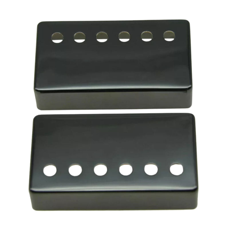 Humbucker Pickup Covers for Gibson - Black Nickel - Ploutone