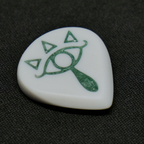 Opus Jari VALKORE™ - Zelda Sheikah Handmade Guitar Pick - Ploutone