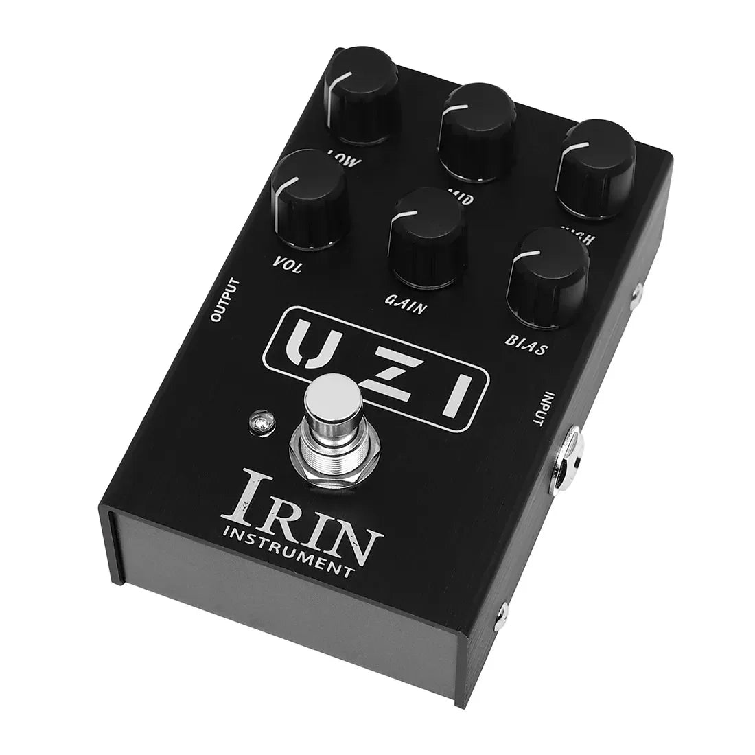 IRIN UZI Heavy Distortion Pedal: Dynamic Gain & Sculpt, British & Amer – Ploutone