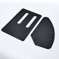 Ibanez JEM & RG Guitar Backplate Control Cover & Tremolo Cover Set - Multiple Colors Black - Ploutone