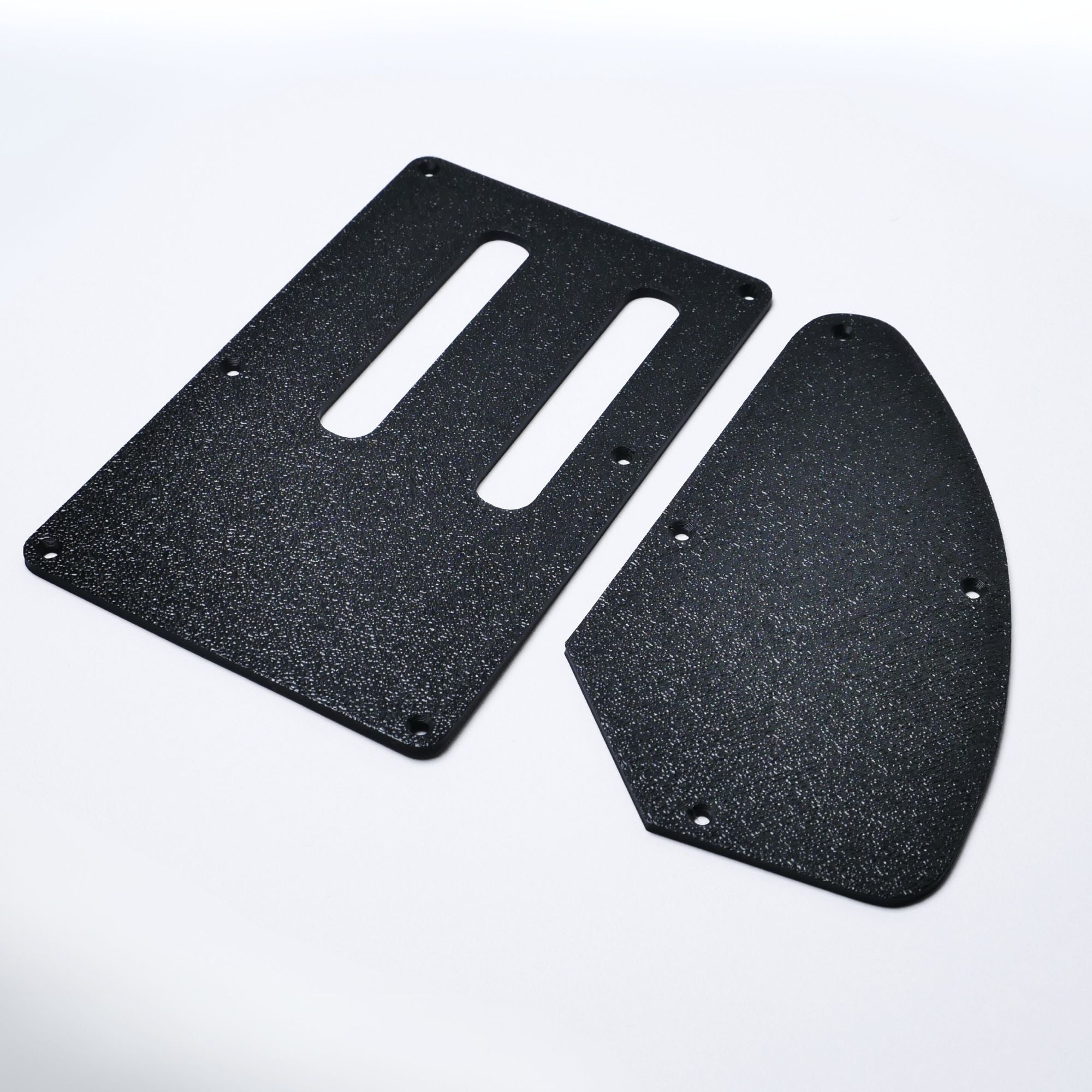 Ibanez JEM & RG Guitar Backplate Control Cover & Tremolo Cover Set - Multiple Colors Black - Ploutone