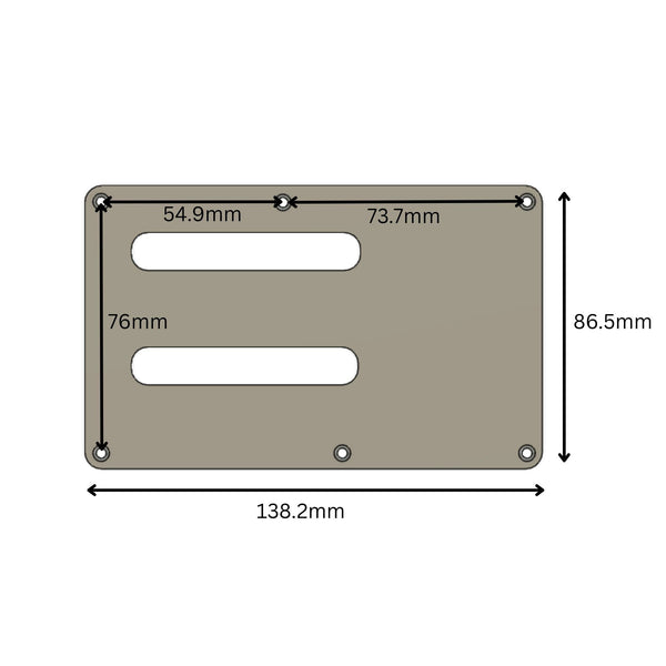 Ibanez JEM & RG Backplate Control Cover & Tremolo Cover - Multiple Colors  from Ploutone