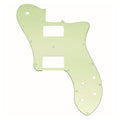 72' Deluxe Telecaster Pickguard (PAF Humbuckers) - 3-Ply Mint Green - Ploutone