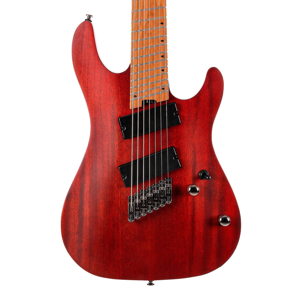 Cort KX307 7-String Multi-Scale Electric Guitar - Open Pore Mahogany Guitars from Ploutone