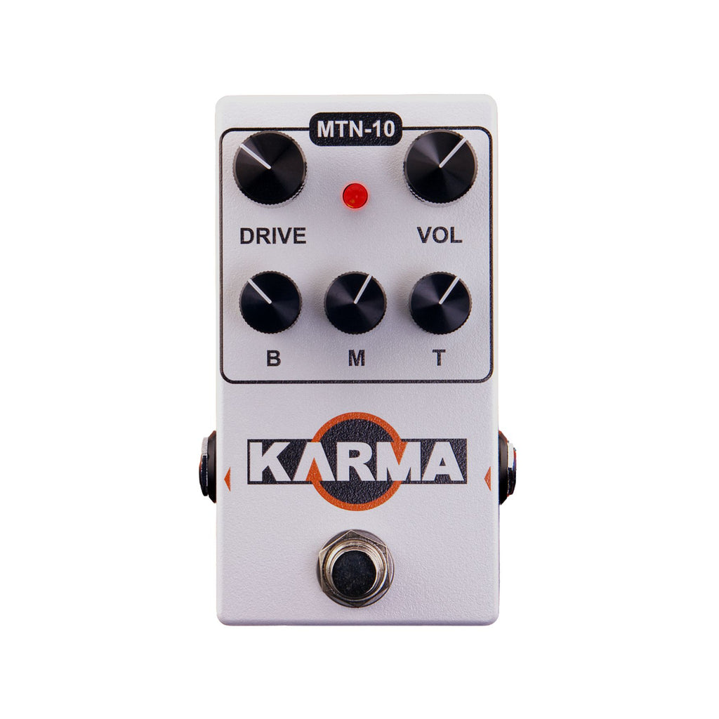 creamy distortion pedal Karma Guitar Amps MTN-10 Overdrive Pedal | Effect Pedals