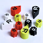 Custom Boss Katana Knobs – Black Fluted (Full Sets for 50, 100, Artist) - Ploutone