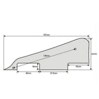 Pickguard for Gibson® & Epiphone Les Paul® - 1-Ply Black - Ploutone