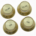 Les Paul, Epiphone, SG Gold Reflector Top Hat Knobs (Set of 4) - Ploutone
