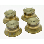 Les Paul, Epiphone, SG Gold Reflector Top Hat Knobs (Set of 4) - Ploutone