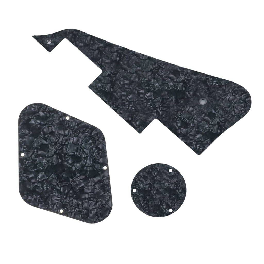 Les Paul Pickguard and Control Covers - Black Pearl