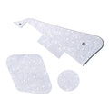 Les Paul Pickguard and Control Covers - White Pearl - Ploutone