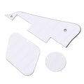 Les Paul Pickguard and Control Covers - White - Ploutone