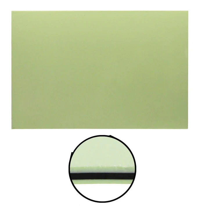 Guitar Pickguard Material -3-Ply Mint Green - 17 x 11.5 inch Pickguard Blank - Ploutone
