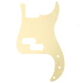 Precision Bass Pickguard - 13-Hole Fits Fender 4-String USA/MIM P-Bass - 25+ Colors 3-Ply Cream - Ploutone