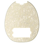 Music Man Stingray 4-String Bass Pickguard - 30+ Colors 4-Ply Cream Pearl - Ploutone
